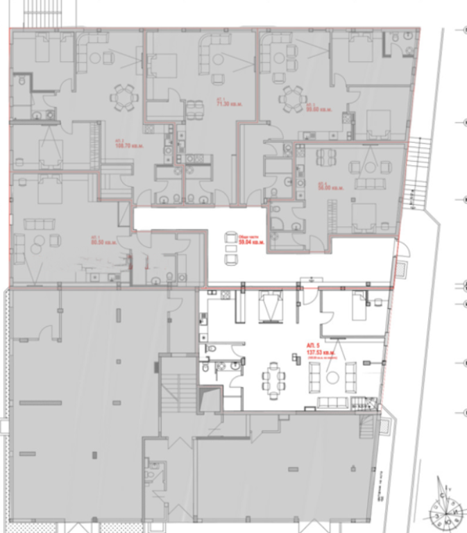 two-badroom apartment image 62618