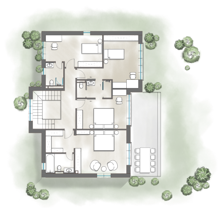 Luxurious three-story house with ACT 16 in the prestigious complex in Simeonovo district image 73697