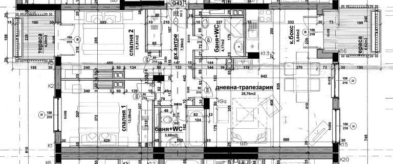 two-bedroom apartment image 73901