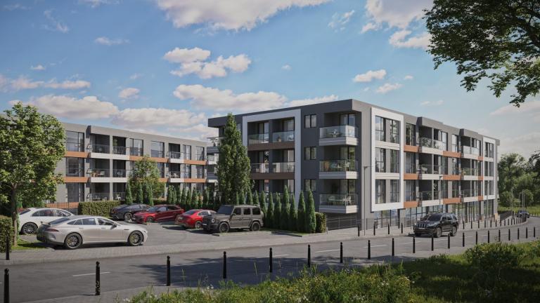 One-bedroom apartment in a residential complex of 8 buildings at the EXCAVATION stage in the Malinova Dolina residential area