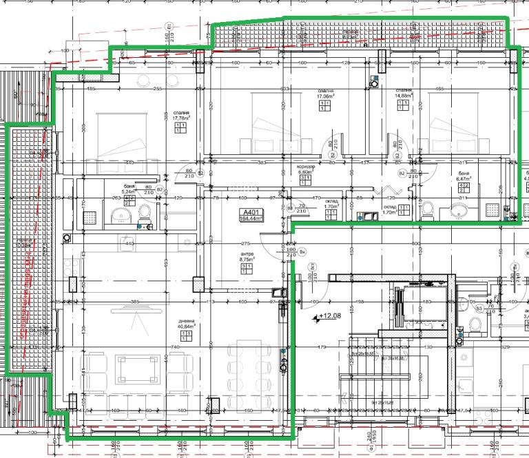 Multi-room apartment image 74864