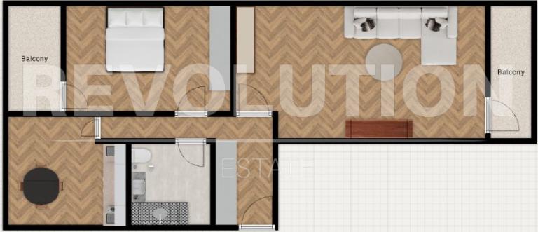 One-bedroom apartment in the Fondovi Dhilita residential area image 75678