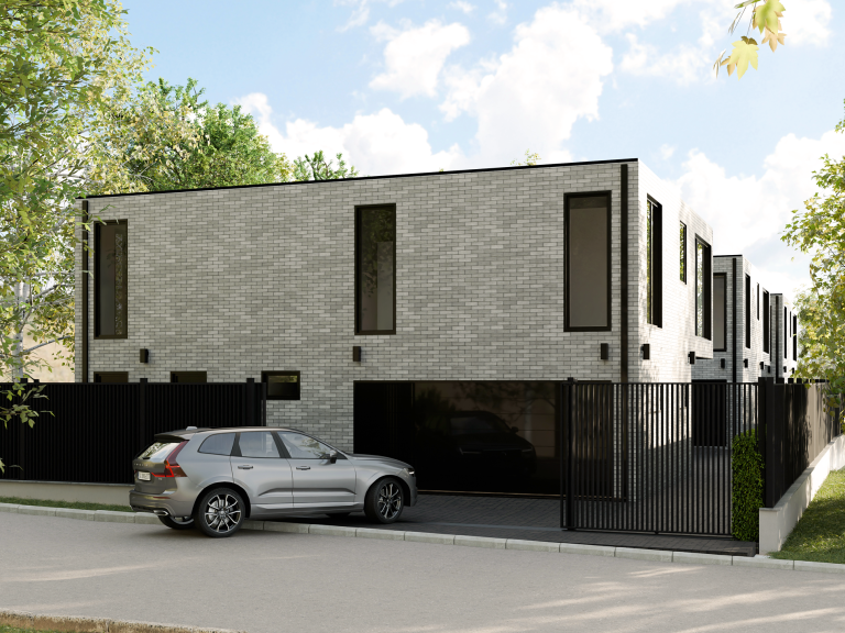 Two-storey house in a complex of 3 houses UNDER CONSTRUCTION in the village of Lozen image 75920