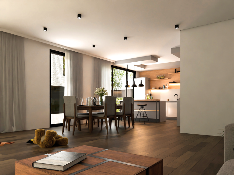 Two-storey house in a complex of 3 houses UNDER CONSTRUCTION in the village of Lozen image 75925