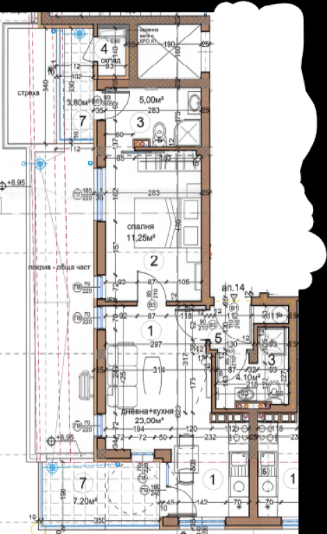 One-bedroom apartment UNDER CONSTRUCTION in Levski residential area image 76275
