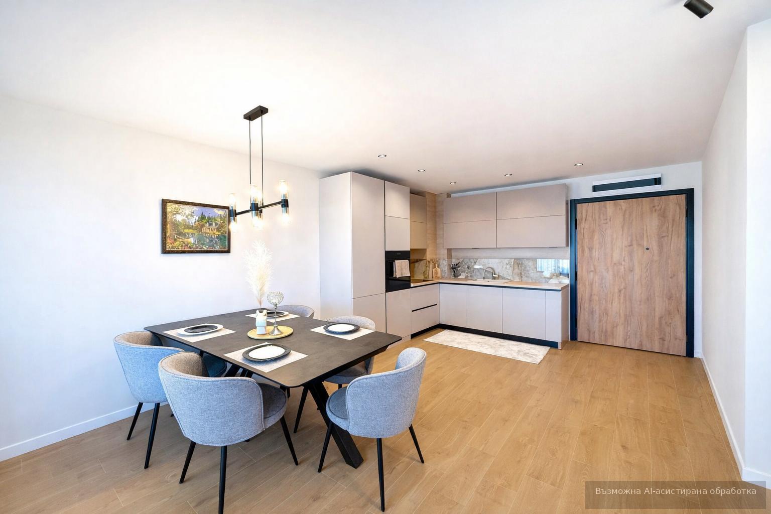 Luxury one-bedroom apartment in the city center area / With a parking space! image 1
