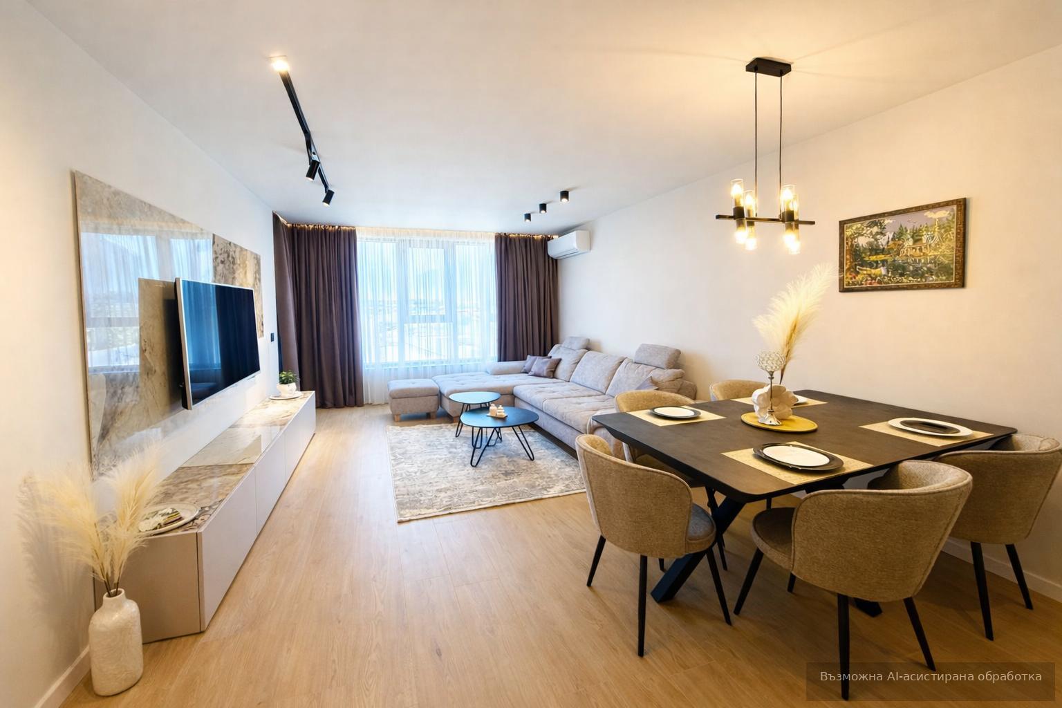 Luxury one-bedroom apartment in the city center area / With a parking space! image 2