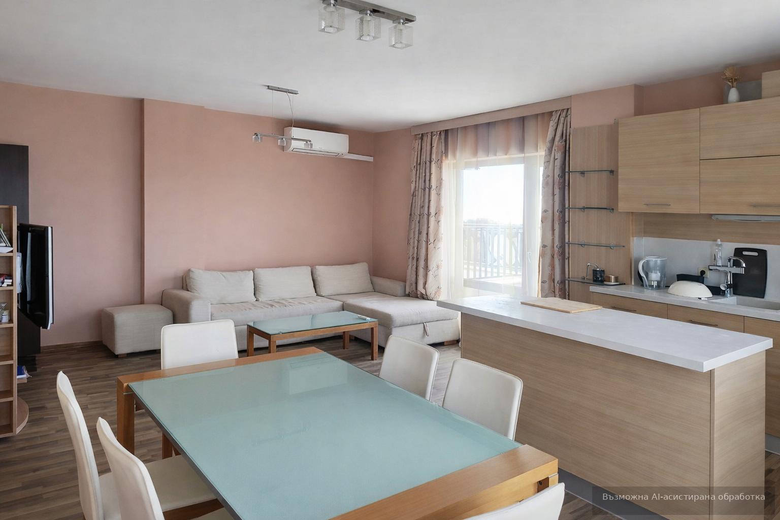Three-room apartment in the Varna region, village of Priseltsi!