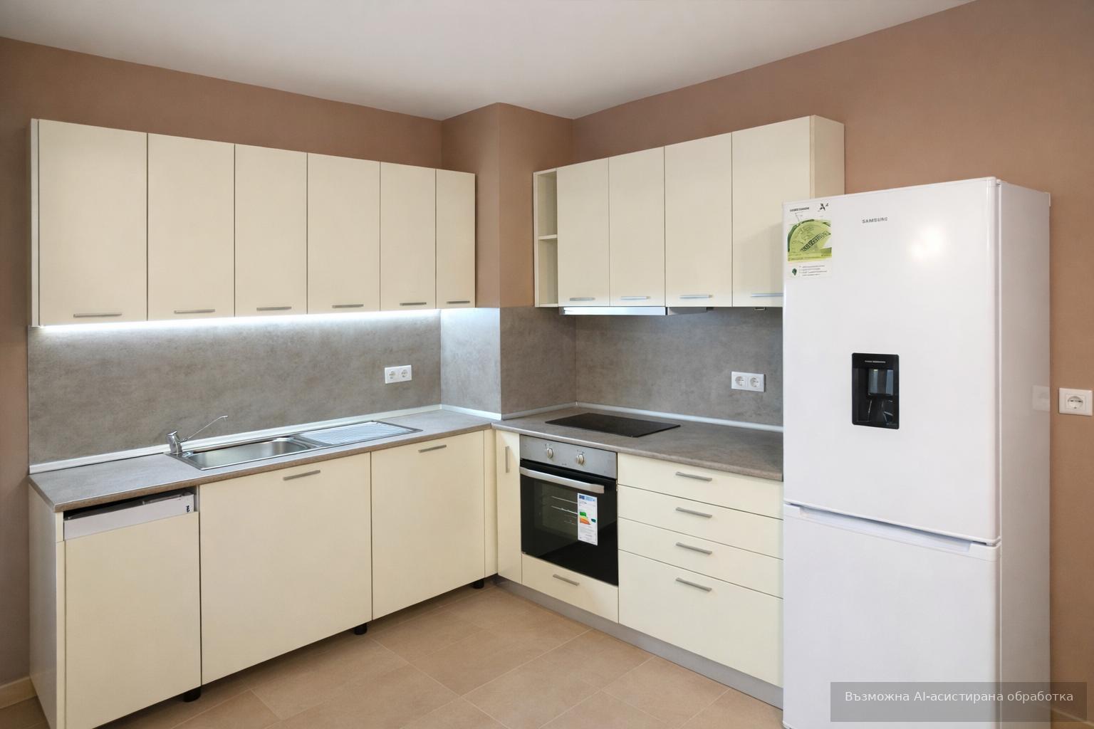 Warm two-room apartment in the Mladezhki Halm neighborhood