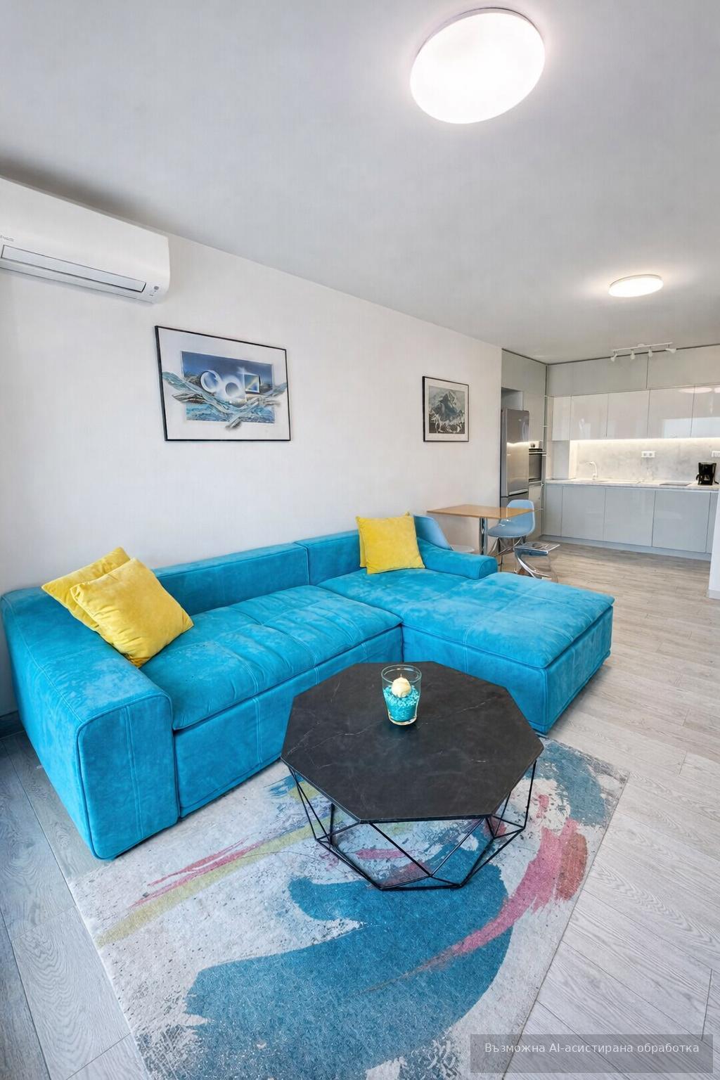 One-bedroom apartment for rent in the Briz neighborhood with a sea view.