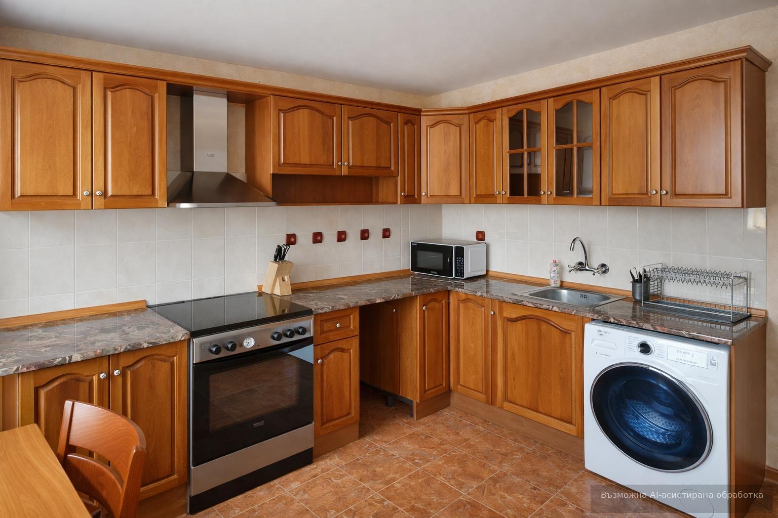 Warm three-room apartment in the Kamenitsa 1 neighborhood.