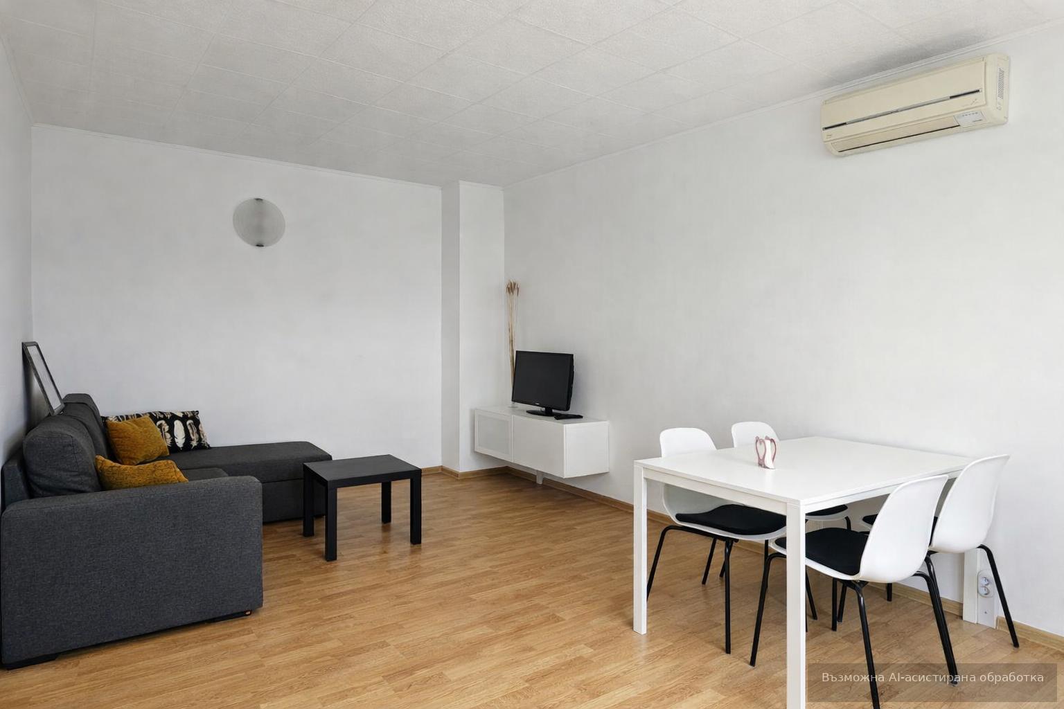 One-bedroom apartment for rent in Trakiya district.