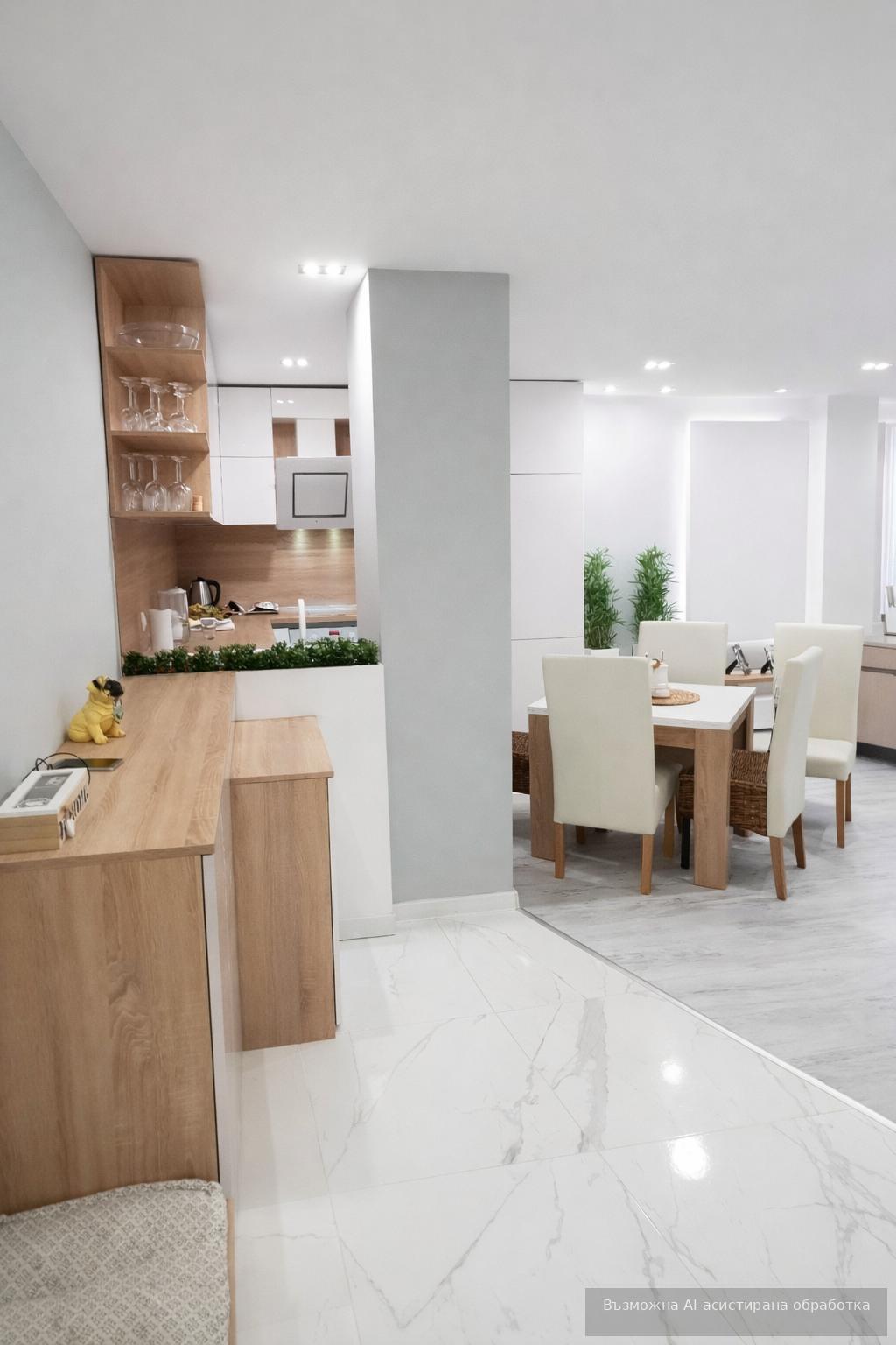 Three-room apartment in the Hristo Smirnenski district with a panoramic terrace. image 1