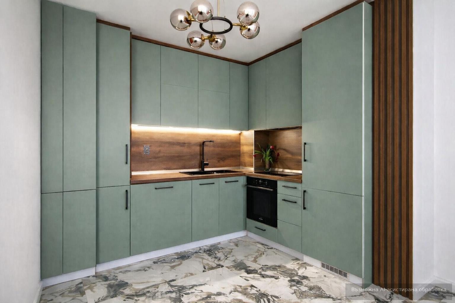 Designer one-bedroom apartment in the Sadiyski neighborhood