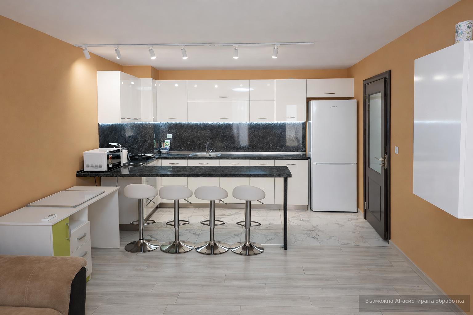 Modern one-bedroom apartment in the Mladezhki Halm neighborhood