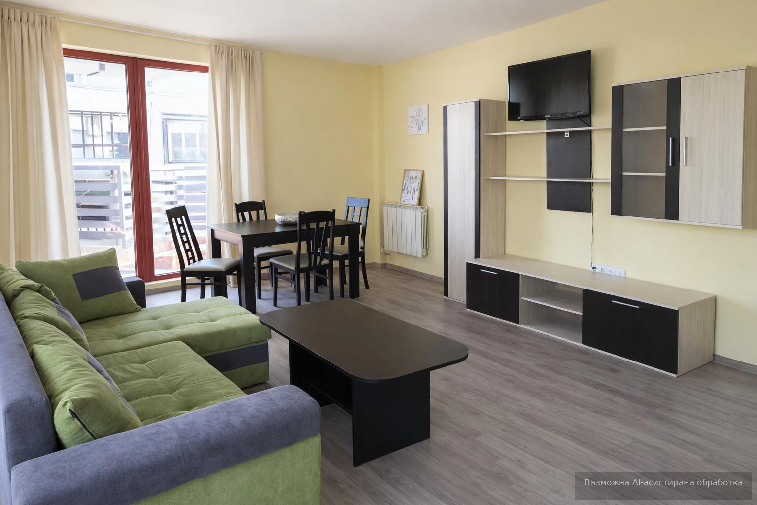 One-bedroom apartment for rent in the Karshiyaka district.