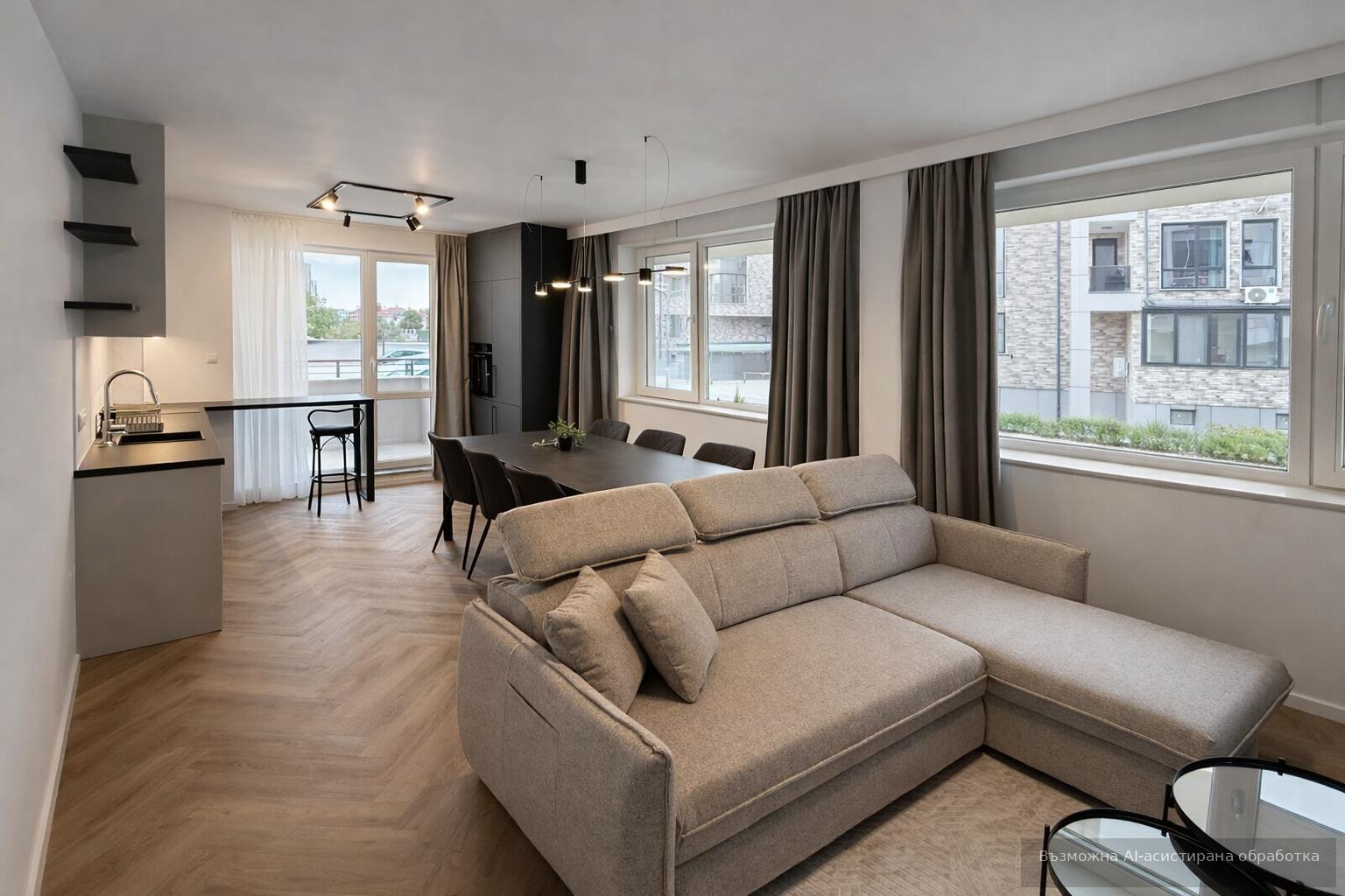 Three-room apartment in the Ostromila district / With a double garage!