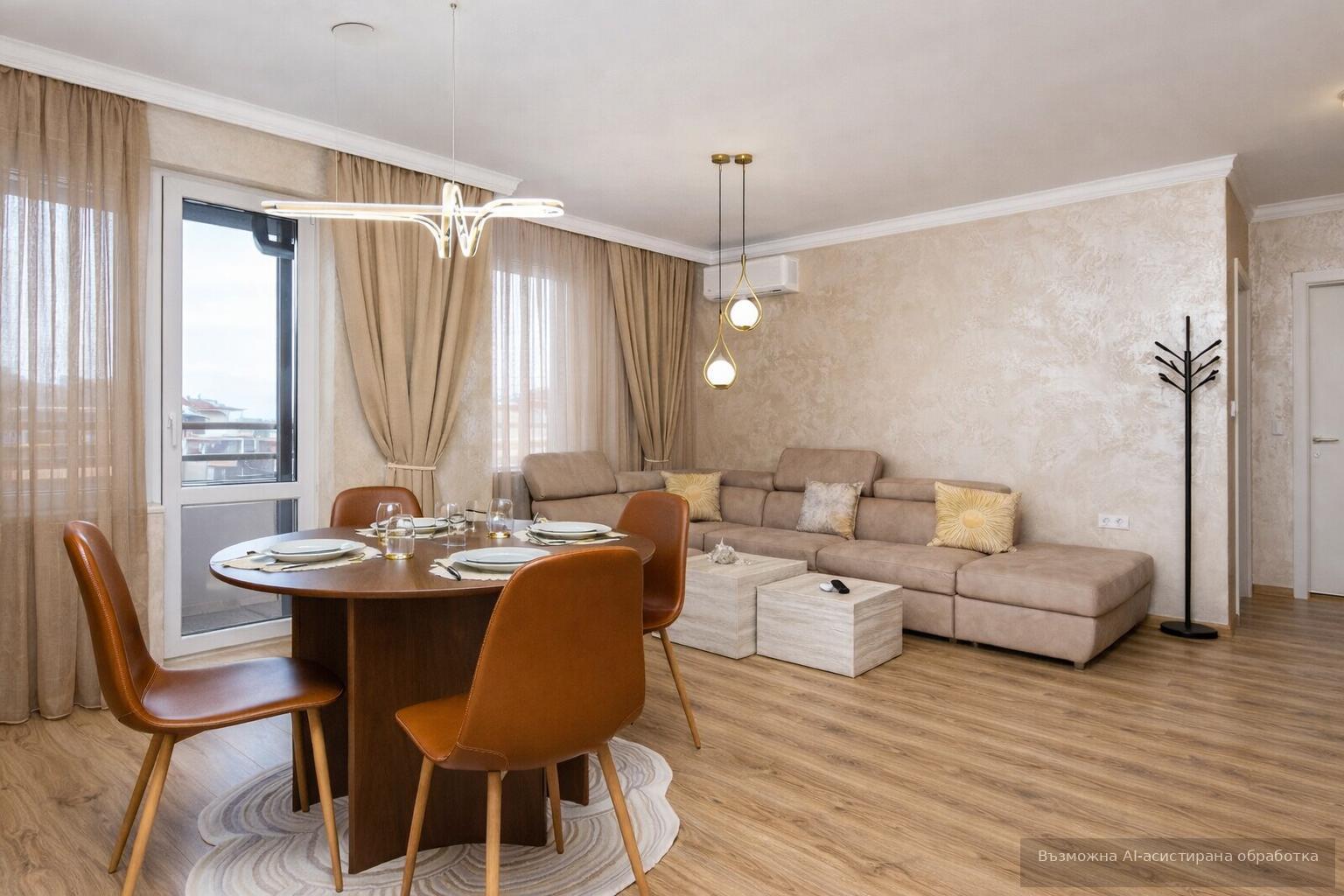 One-bedroom apartment in the Kyuchuk Parizh neighborhood – parking space, internet, and TV included!