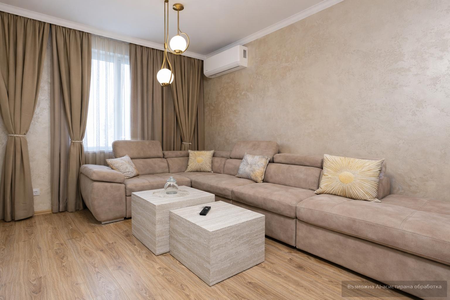 One-bedroom apartment in the Kyuchuk Parizh neighborhood – parking space, internet, and TV included! image 1
