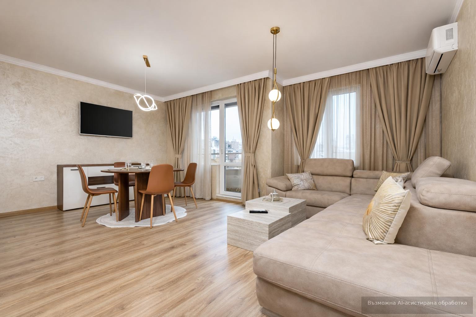 One-bedroom apartment in the Kyuchuk Parizh neighborhood – parking space, internet, and TV included! image 2