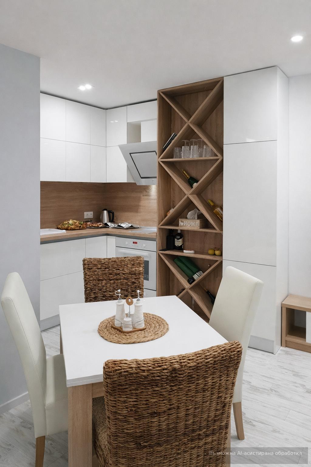 Three-room apartment in the Hristo Smirnenski district with a panoramic terrace.