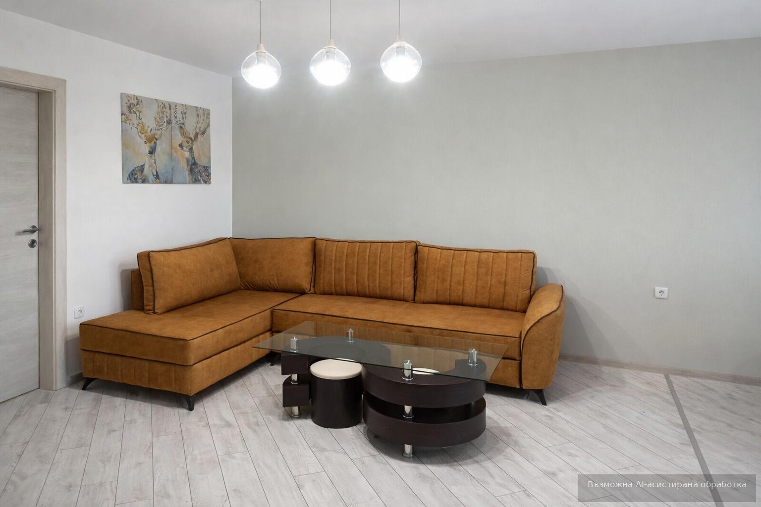 Three-room apartment in the Yuzhen district / Parking space and internet included in the price!