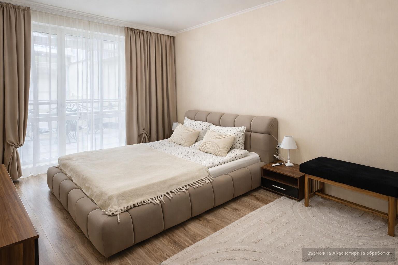 Modern one-bedroom apartment in the city center area – includes building maintenance fees, internet, and TV! image 2