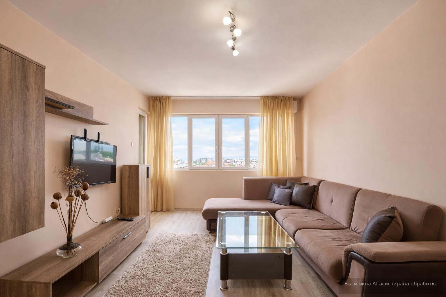 One-bedroom apartment for rent in the Kamenitsa 2 neighborhood.