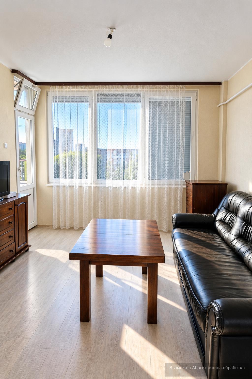 One-bedroom apartment for rent in the Karshiyaka district.