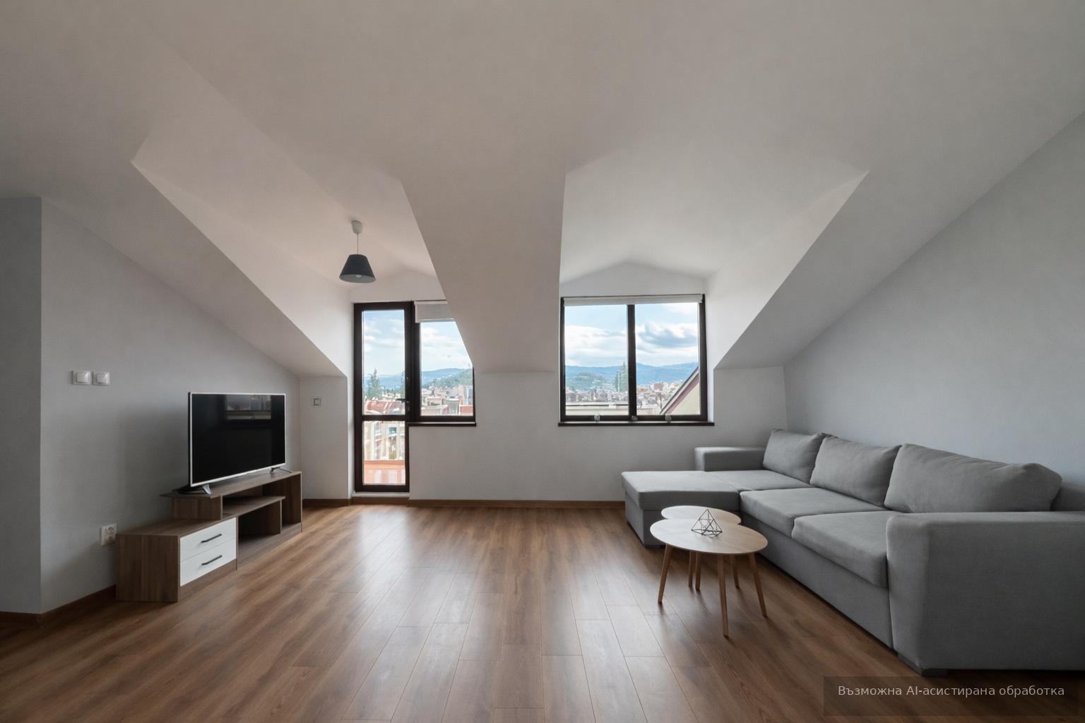 Panoramic one-bedroom apartment in the Karshiyaka district