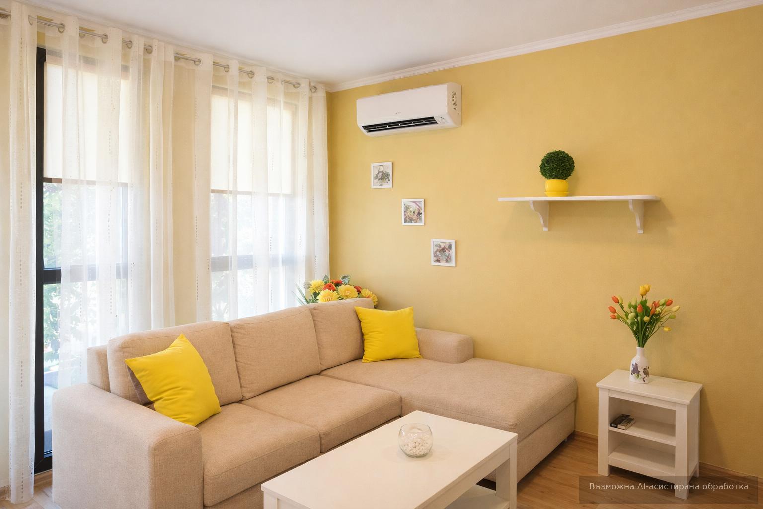 Bright one-bedroom apartment in the city center area.