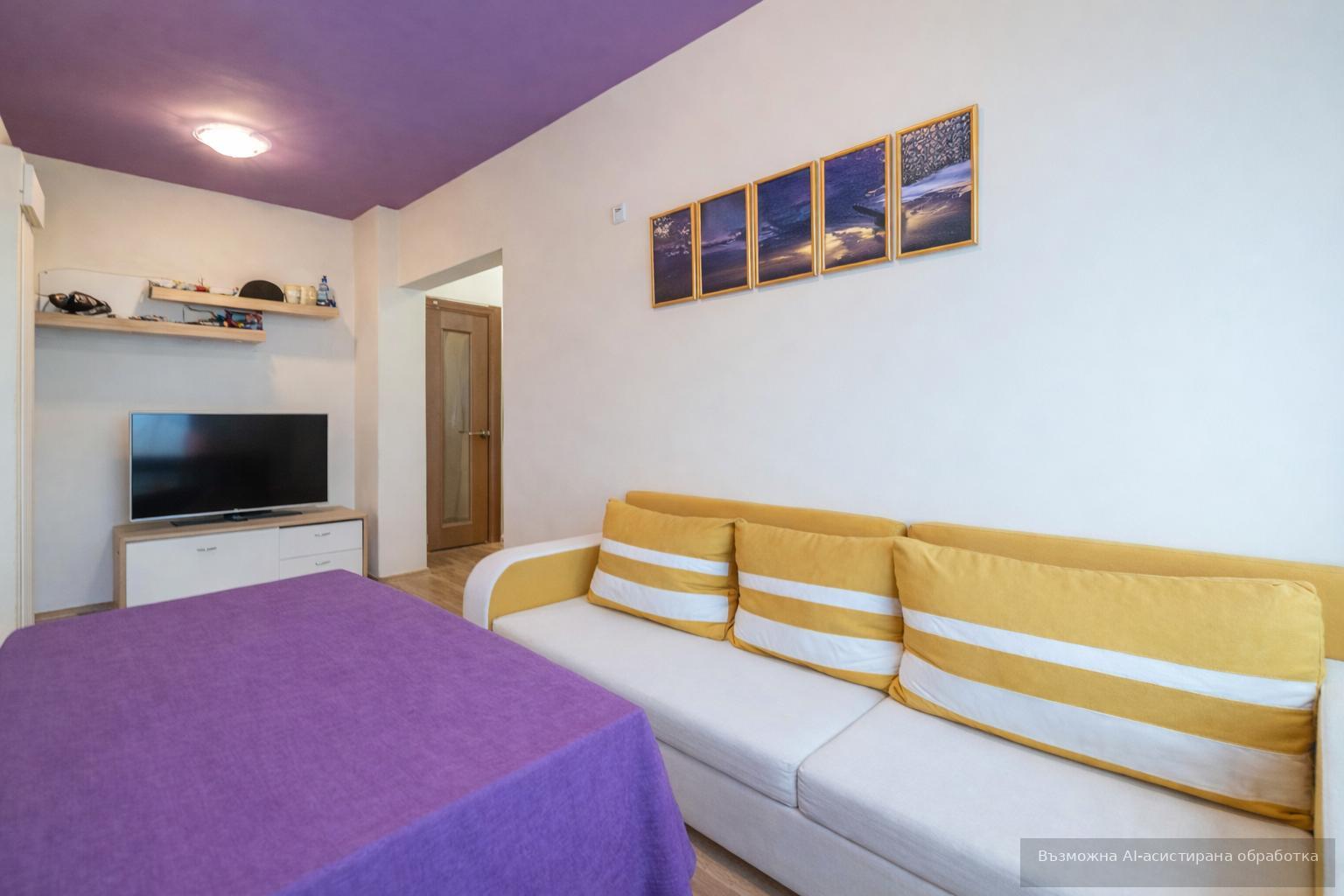 One-bedroom apartment for rent in the Kyuchuk Parizh neighborhood