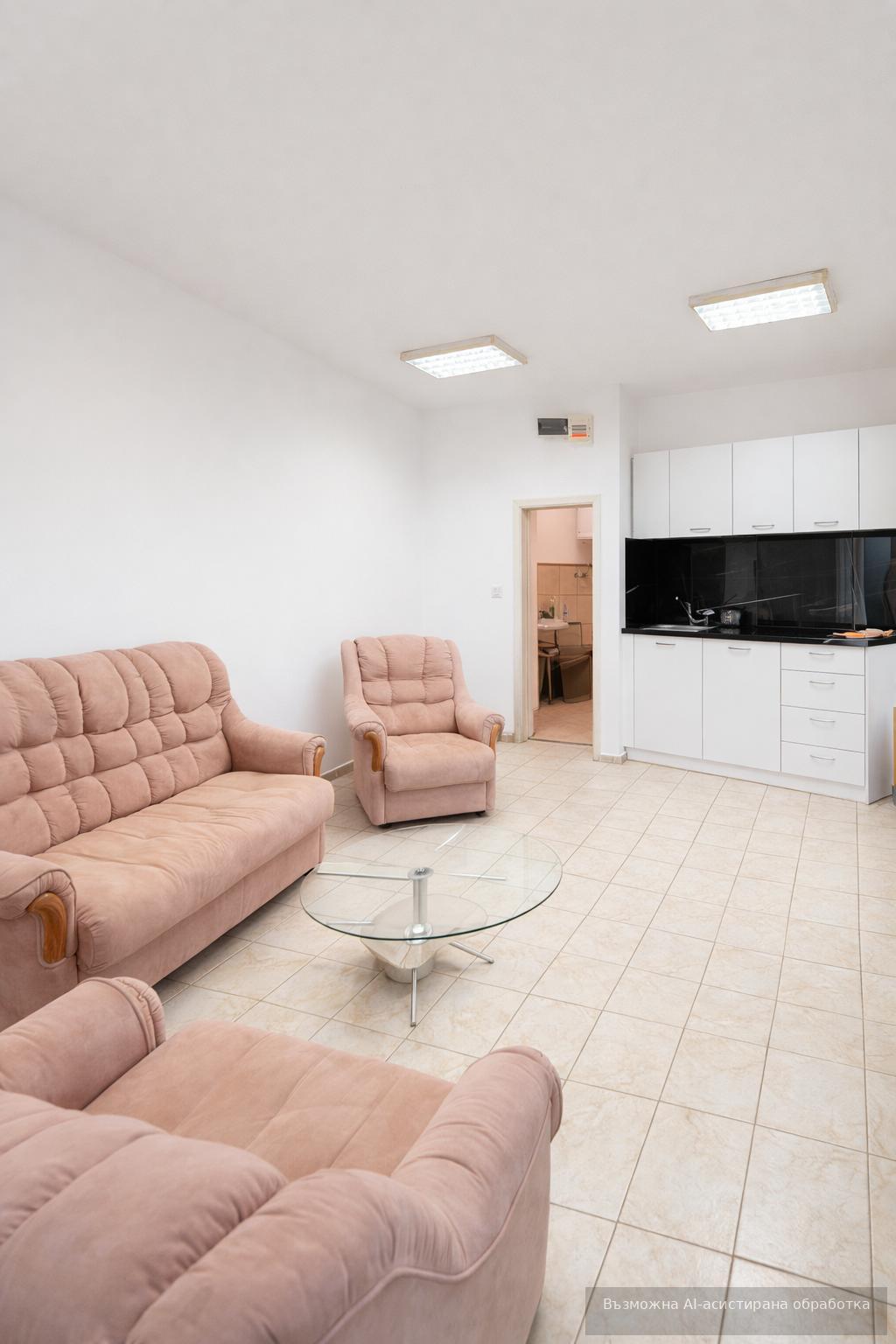One-room apartment in the city center area