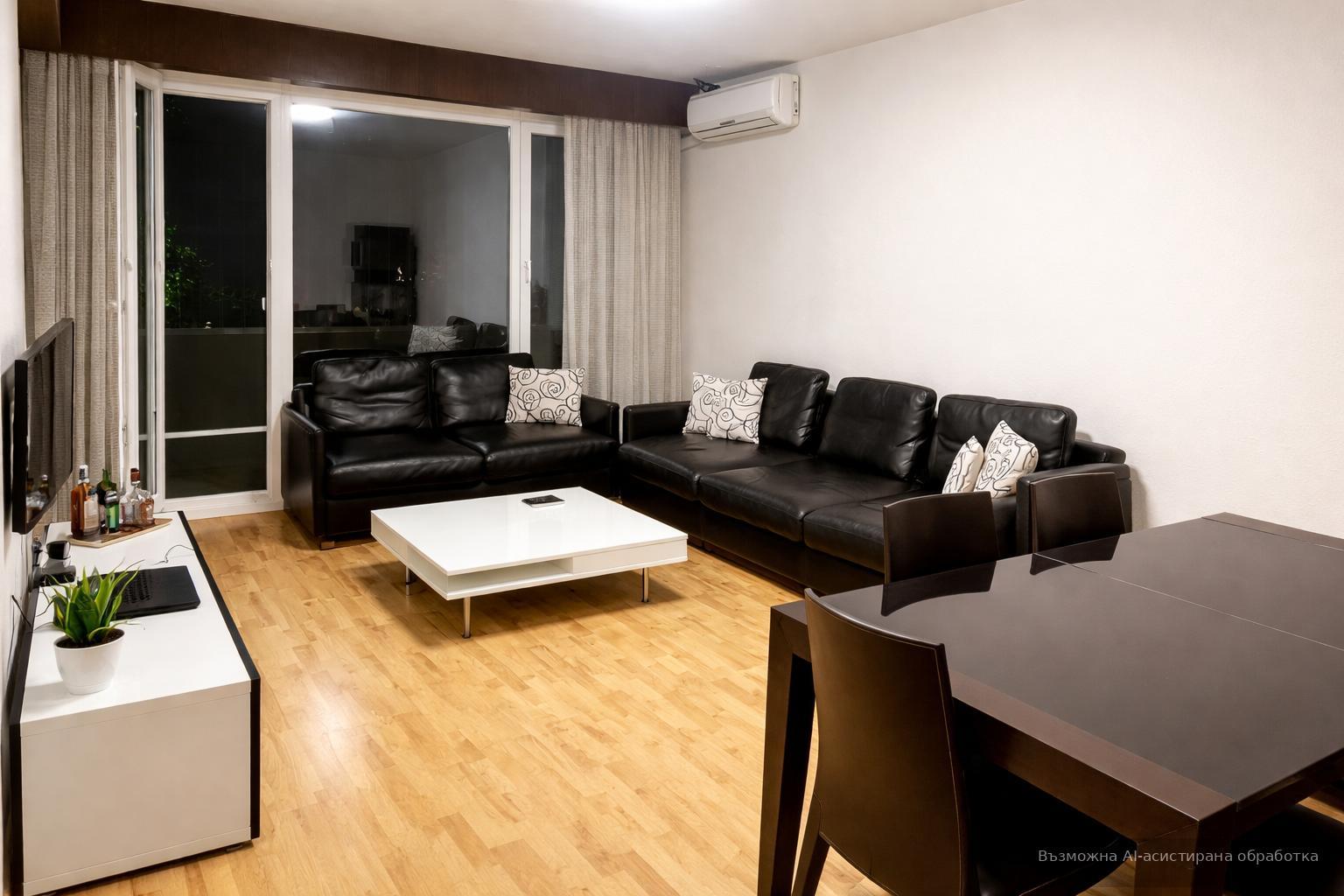 Three-room apartment in the Kyuchuk Paris neighborhood