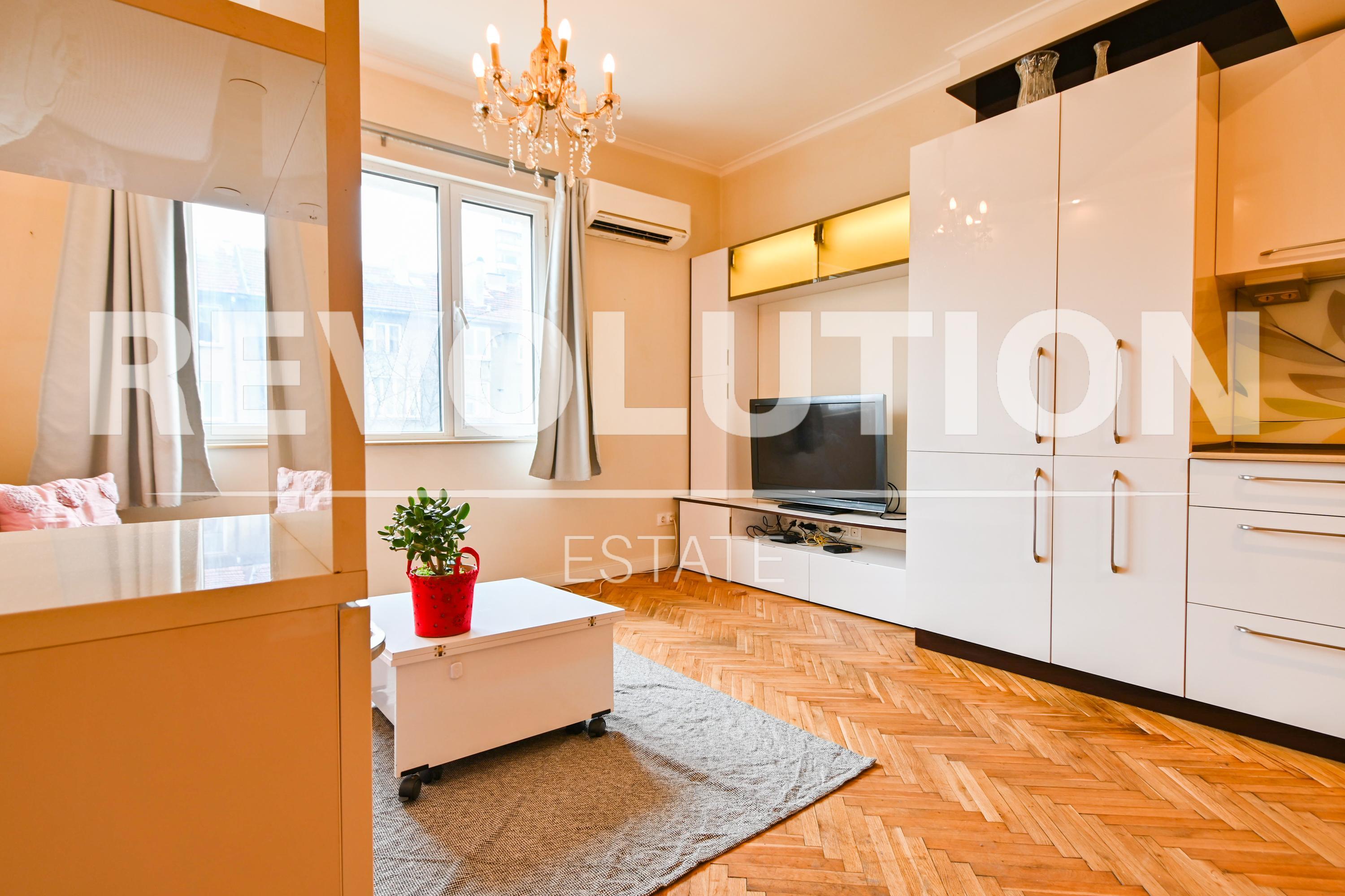 Revolution Estate presents a three-bedroom apartment in Sofia, Medical Academy