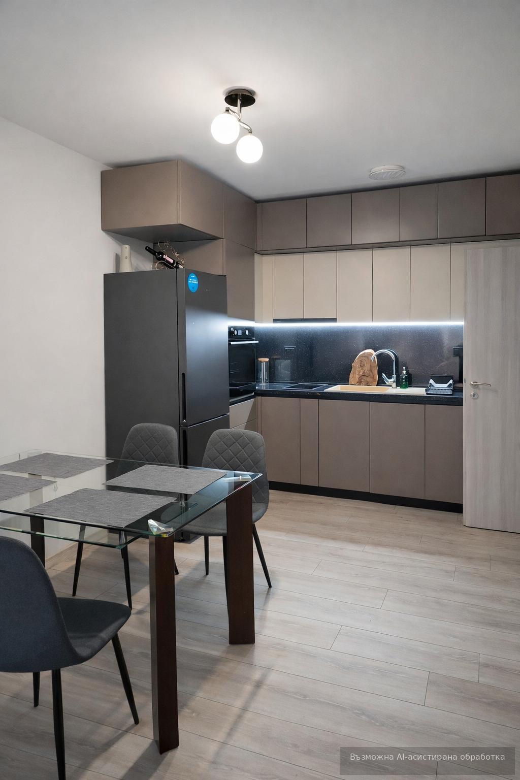 One-bedroom apartment for rent in the Gagarin neighborhood / Building maintenance fees included!
