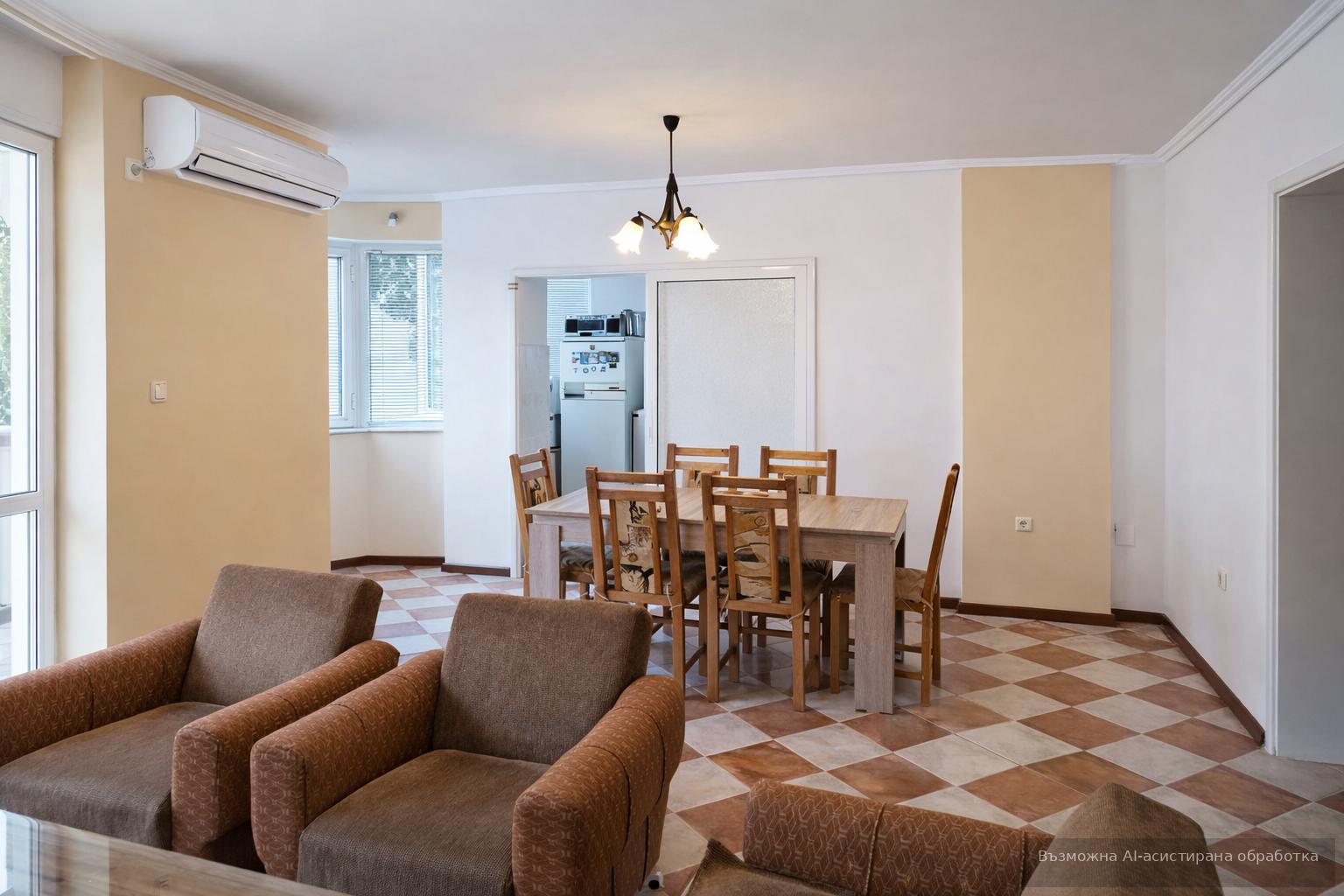 Three-room apartment for rent in the Hristo Smirnenski neighborhood image 1