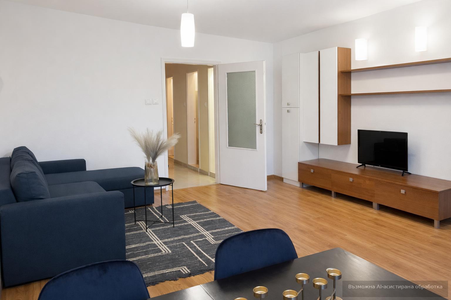 Spacious one-bedroom apartment in the Hristo Smirnenski neighborhood.