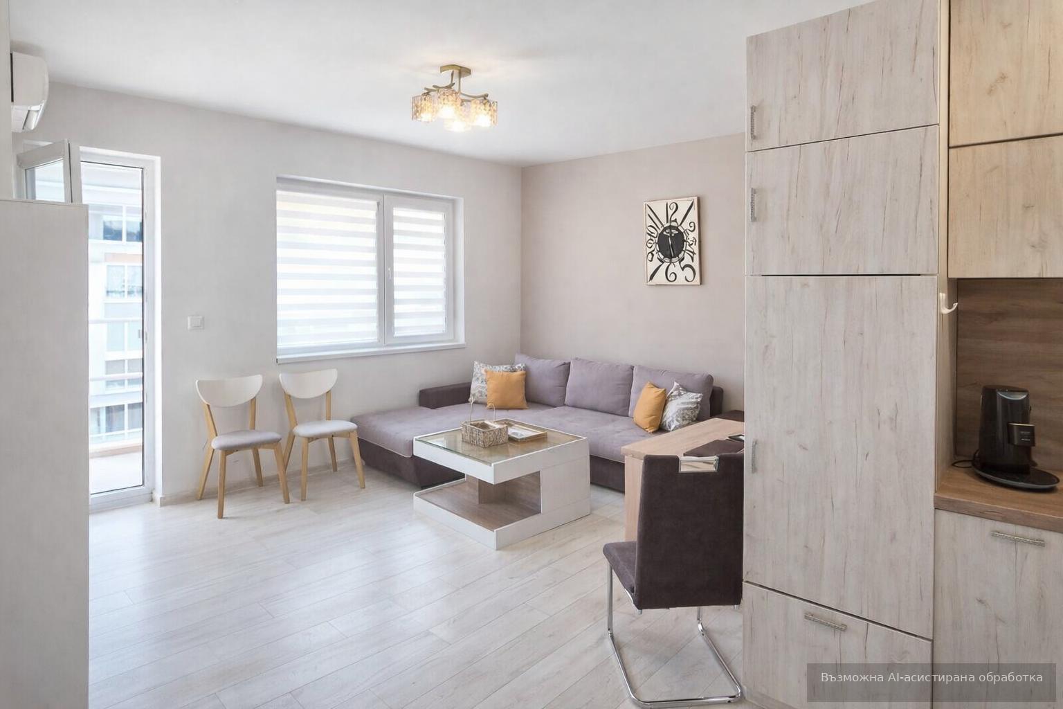 Cozy two-room apartment in the Hristo Smirnenski district image 1