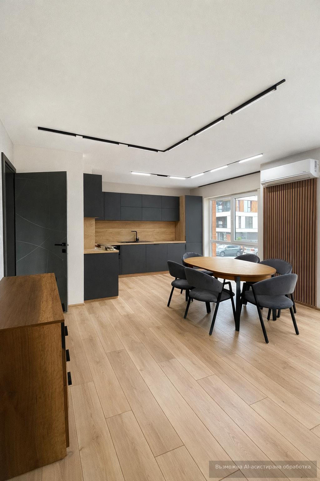 Luxury three-room apartment in the Hristo Smirnenski district