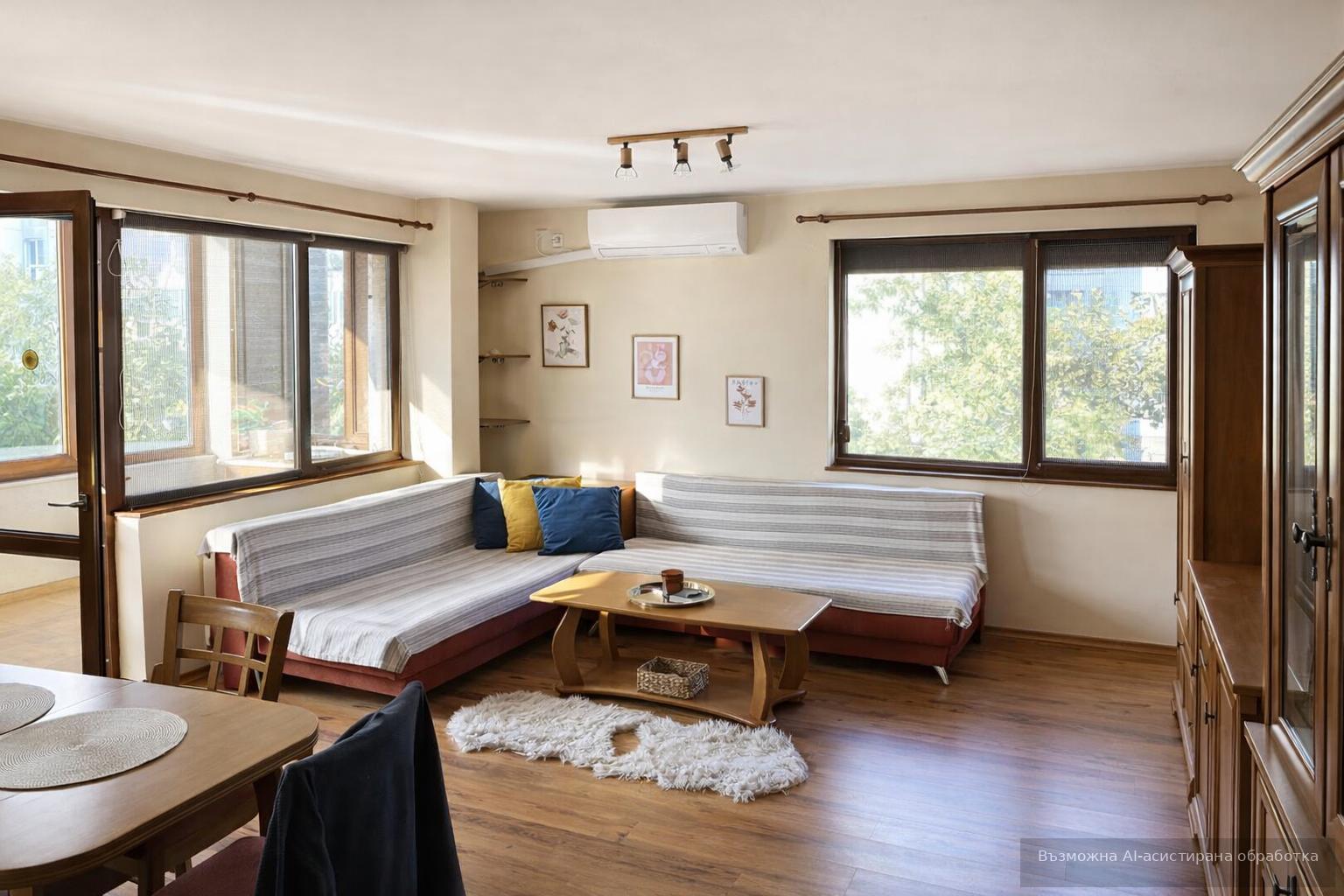 Two-room apartment for rent in Trakiya residential district image 1