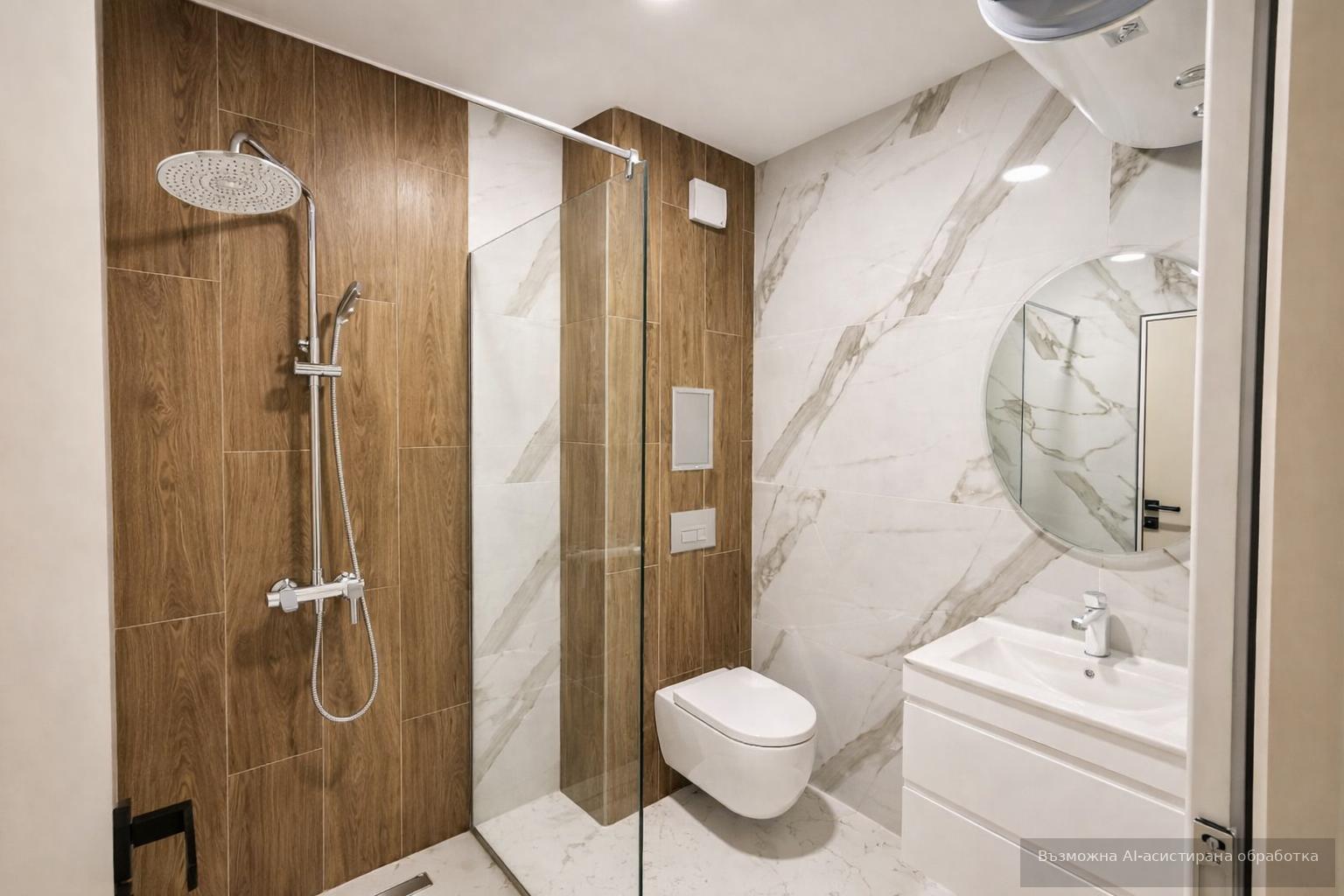Luxury 3-room apartment in Trakia residential district / Building maintenance fees, internet, and TV included! image 9