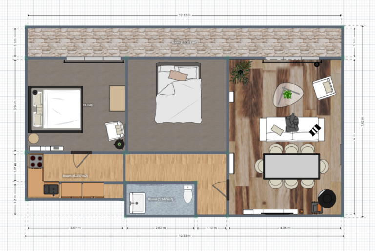 Two bedroom apartment
