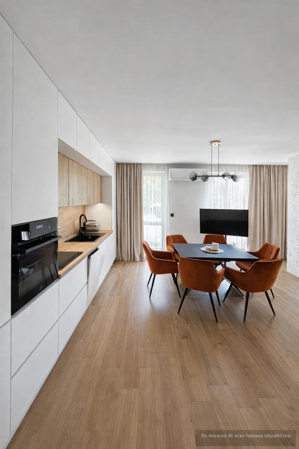Luxury three-room apartment in the Hristo Smirnenski district