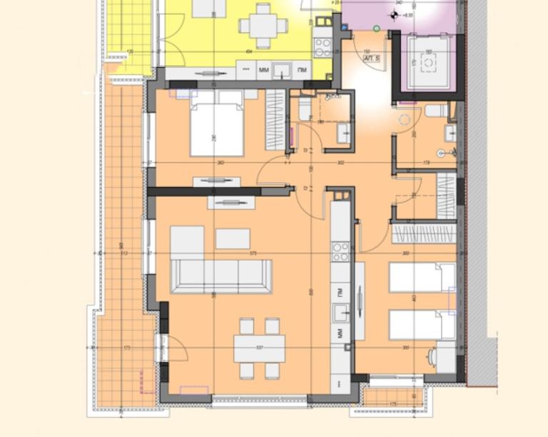 Two bedroom apartment image 53486